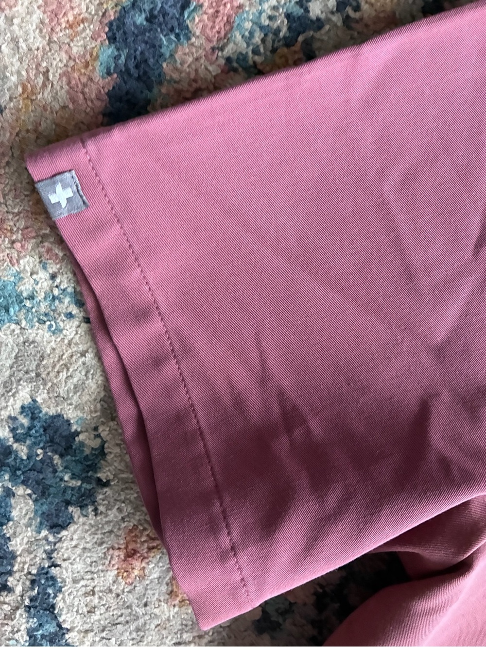 Figs Mauve Set! Medium Catarina Top and M TALL Livingston Straight Leg Pants - Picture 8 of 8